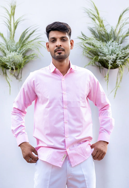 Pink Dull PC Men's Shirts